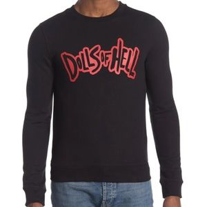$190 A.P.C. Dolls of Hell Sweatshirt